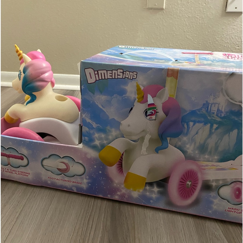 Unicorn Scooter, Never Opened Brand New - Picture 3 of 6